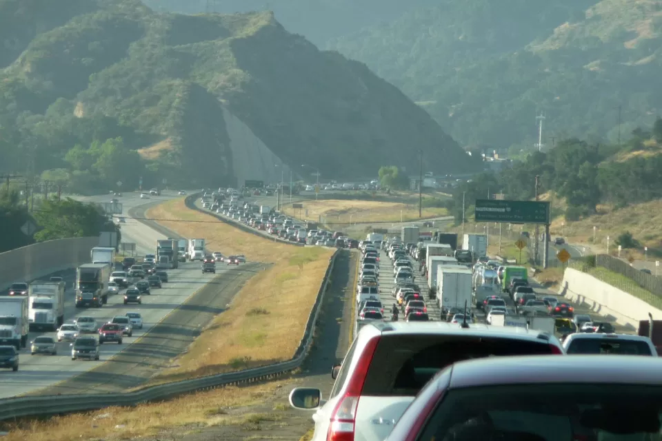 Los Angeles Traffic - The Newhall Pass